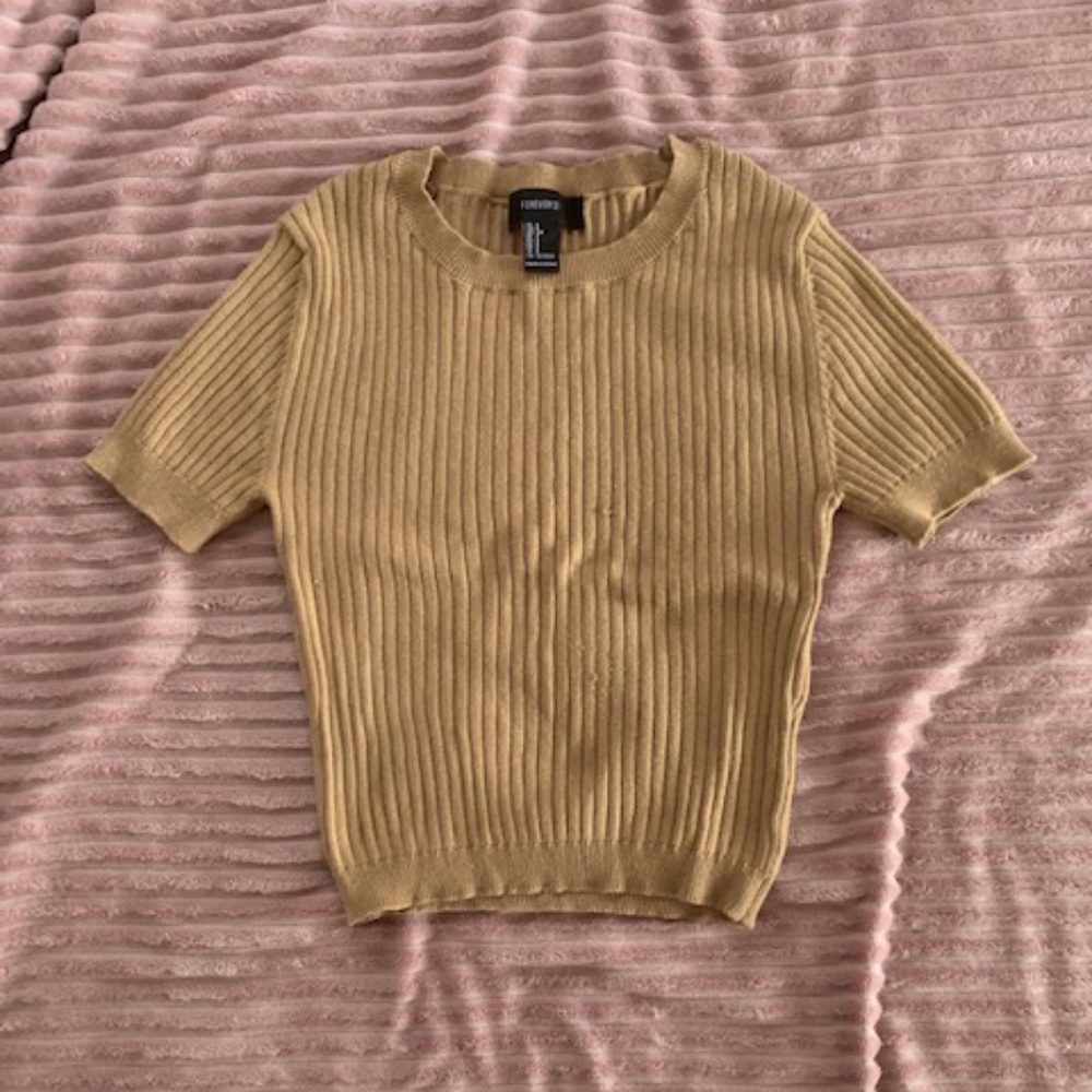 Ribbed Crop Top